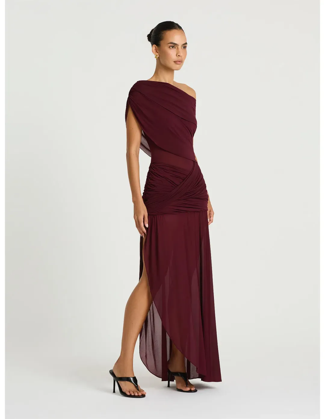 BENNI OTTO MAXI plum size 8 for rent on The Volte - main image