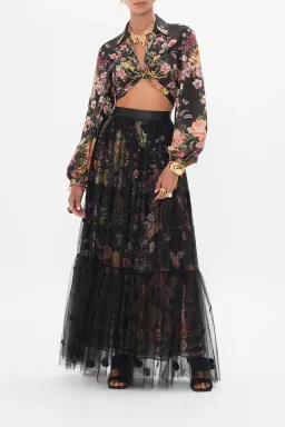 camilla wrap top and ruffle skirt Letters from a vineyard for rent on The Volte - image 2