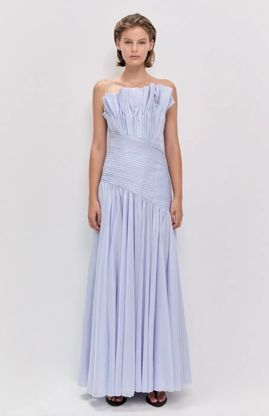 AQUILINE GOWN | FRENCH BLUE - SIZE 10 for rent on The Volte - main image