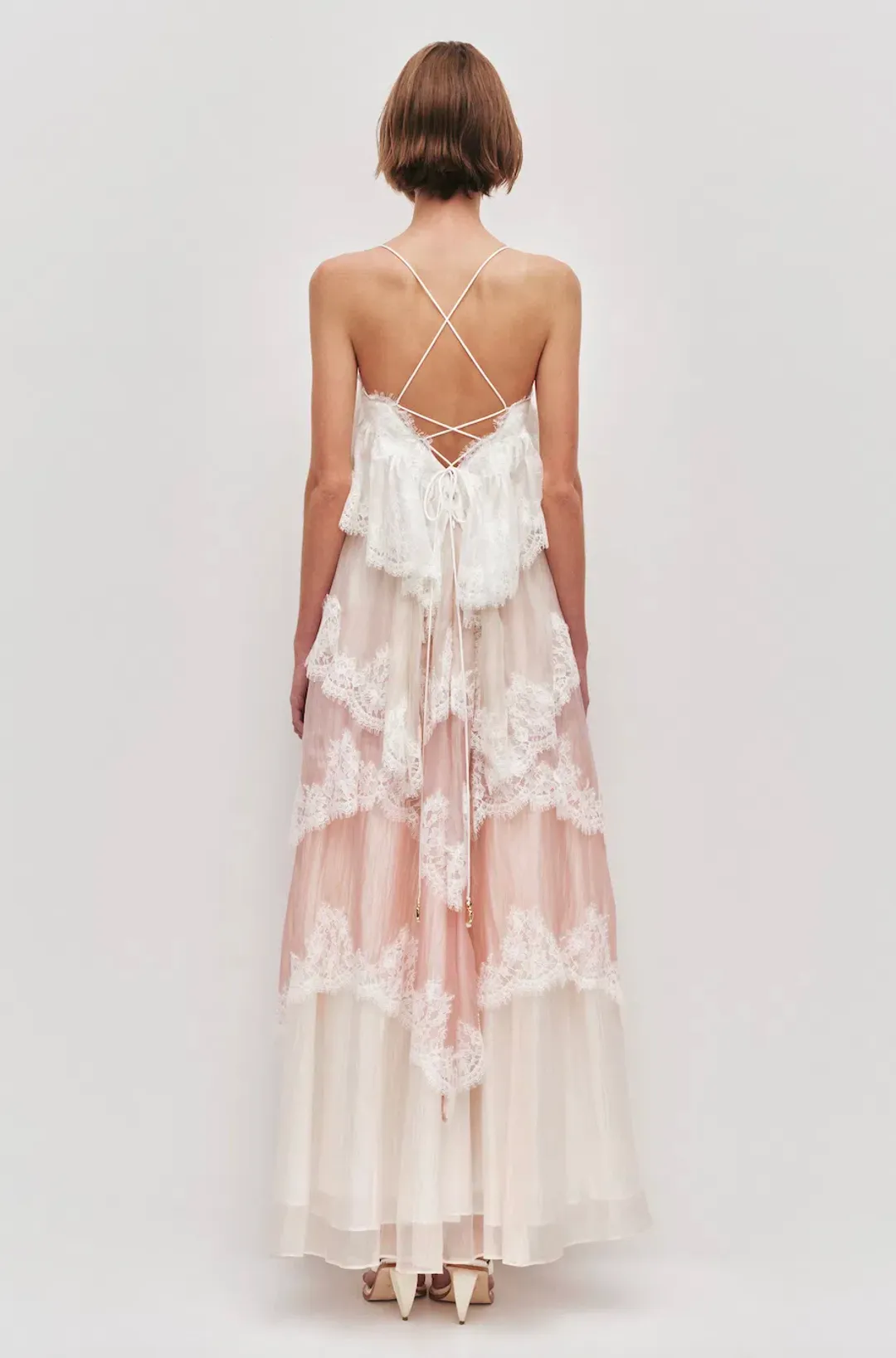 OPHELIA LACE GOWN - SIZE 8 for rent on The Volte - main image