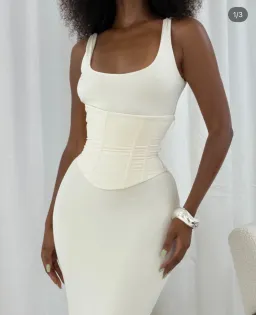 Mars the label sandra scoop maxi dress for rent on The Volte - image 4