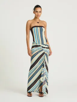 BENNI Rumi Strapless Maxi. Size 8 / AU 8 for rent on The Volte - image 2