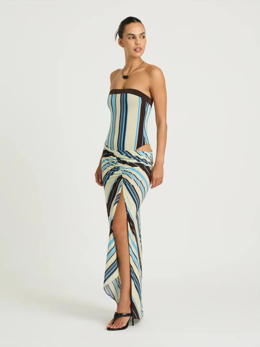 BENNI Rumi Strapless Maxi. Size 8 / AU 8 for rent on The Volte - main image