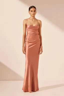 Shona Joy La Lune Lace Back Maxi Dress for rent on The Volte - image 1