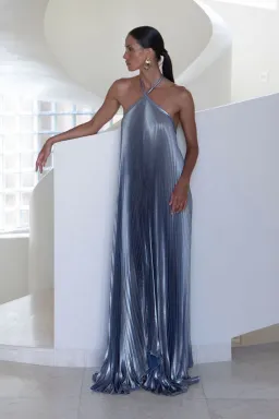 Lidee Deese Gown Size 12 Liquid Shimme for rent on The Volte - image 2