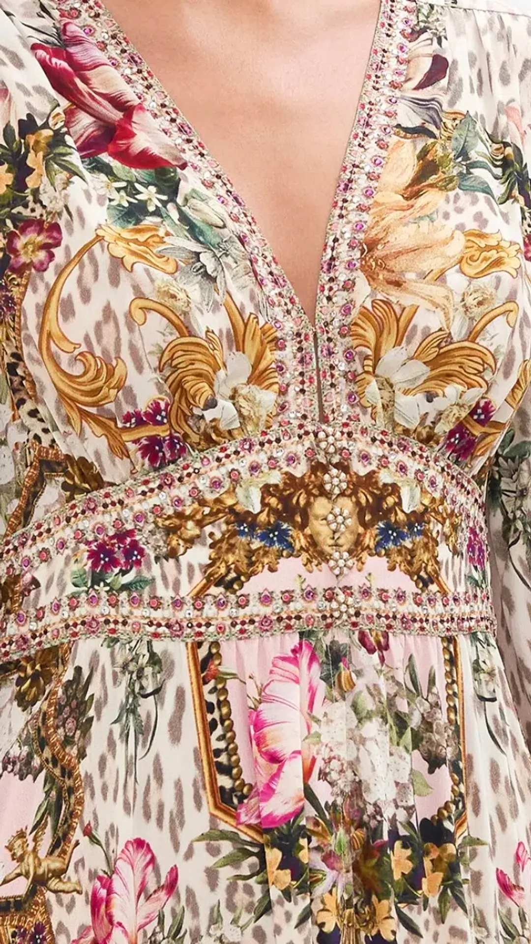 Camilla bambino bliss button dress with shaped waistband 3XL for rent on The Volte - main image