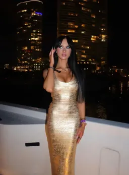 House of CB The OG Gold Bandage Maxi Dress Size XS for rent on The Volte - image 2