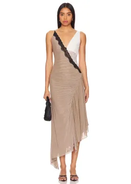Bec + Bridge Abrielle Asym Midi Dress Size 6 for rent on The Volte - image 1