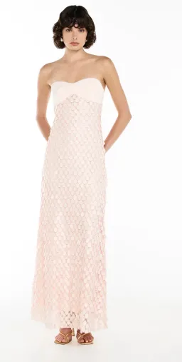 MANNING CARTEL, SUPREME EXTREME BALCONETTE DRESS, PINK for rent on The Volte - image 3