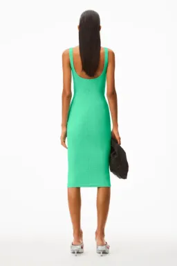 Alexander Wang Cami green dress for rent on The Volte - image 4