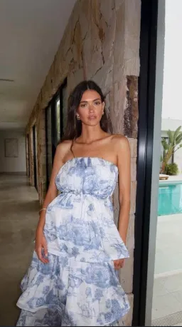 Sheike Sanctuary print dress  for rent on The Volte - image 4