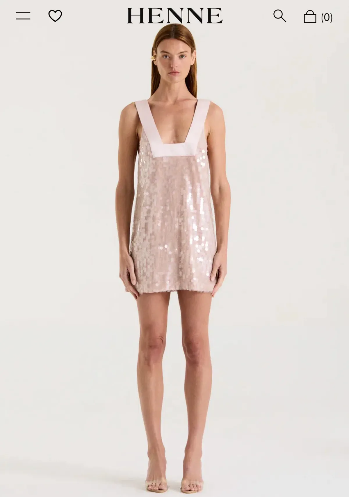 Henne Leanna Sequin Dress for rent on The Volte - main image