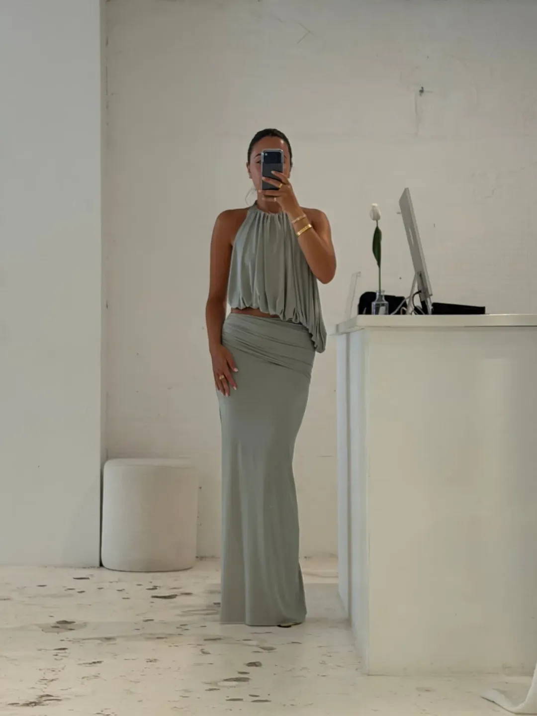 BEC & BRIDGE CADENCE RACER MAXI / PISTACHIO / SIZE 10 for rent on The Volte - main image