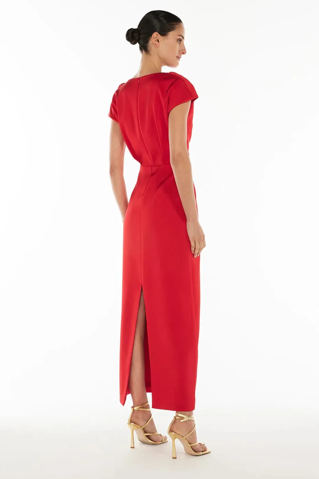 MANNING CARTELL GRAND ILLUSION MAXI RED SIZE 14 for rent on The Volte - main image