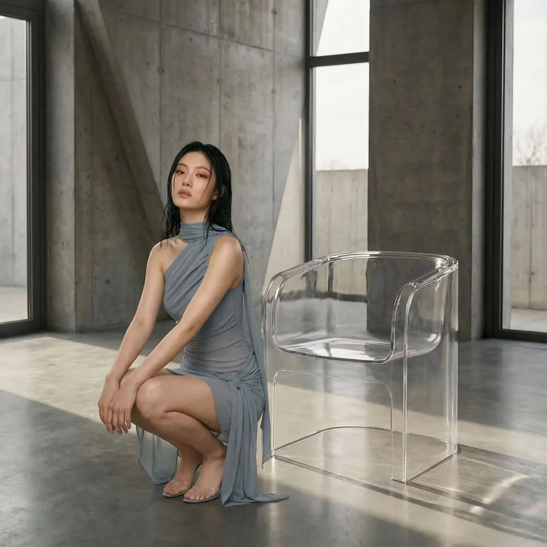 Guizio Cyrielle Dress Gunmetal for rent on The Volte - main image