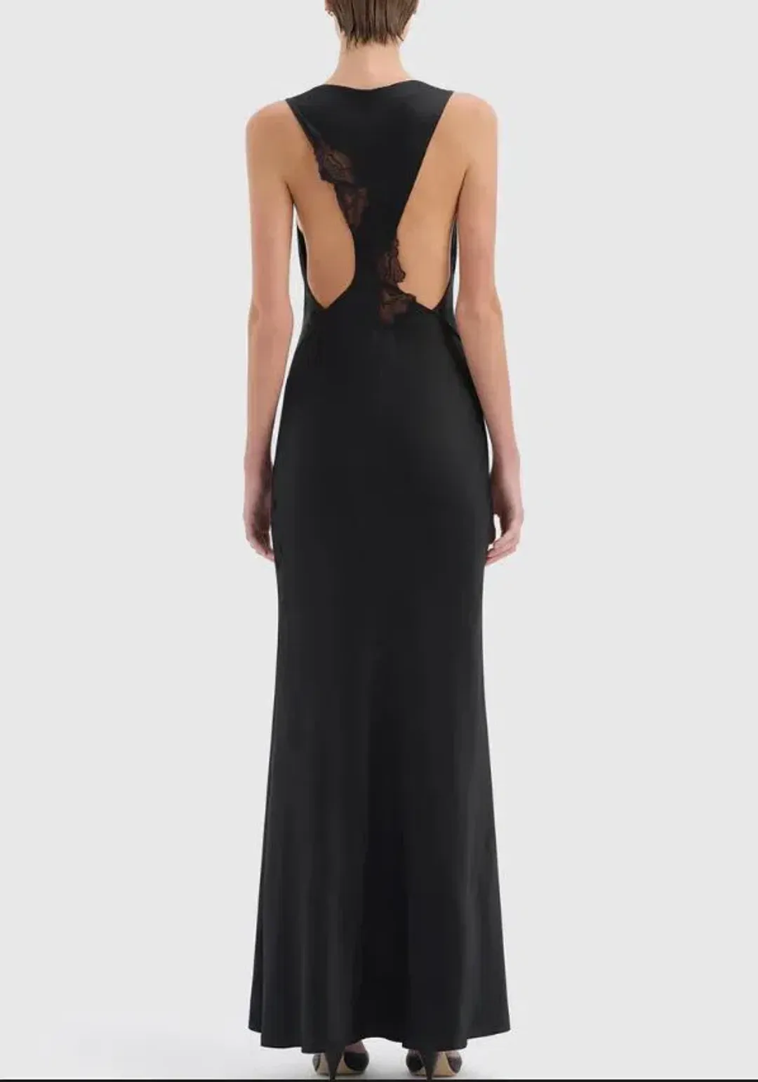 Sir Montparnasse Gown in Black Size 0/6 for rent on The Volte - main image