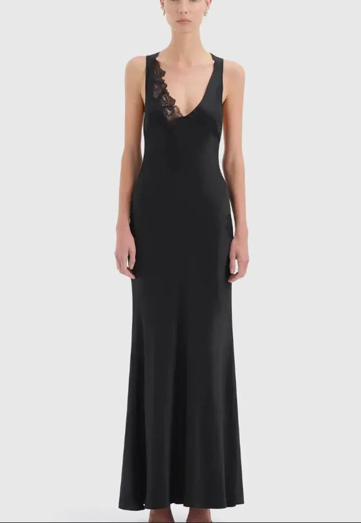 Sir Montparnasse Gown in Black Size 0/6 for rent on The Volte - main image