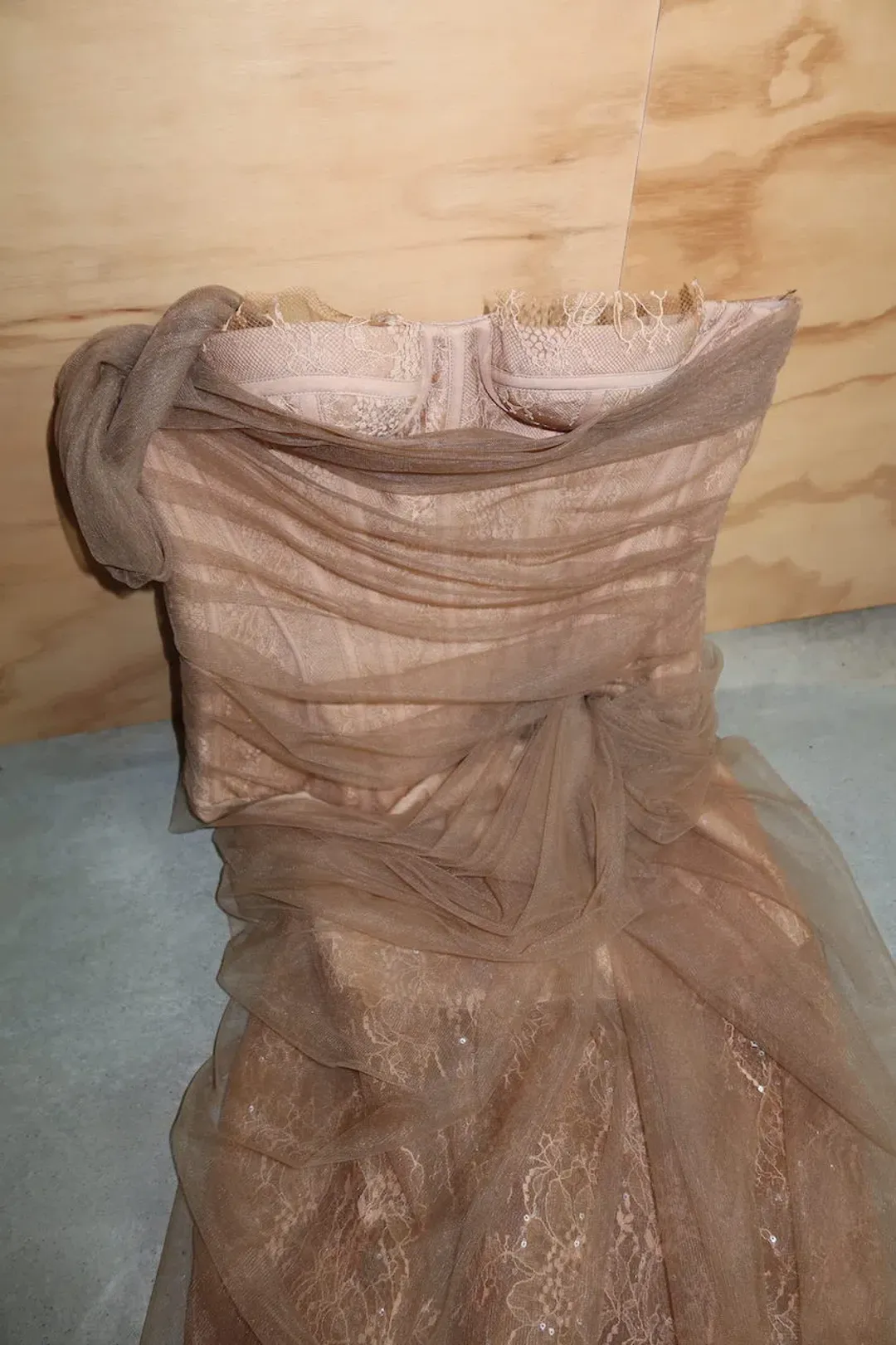 Montsand Mara Dress Honey for rent on The Volte - main image