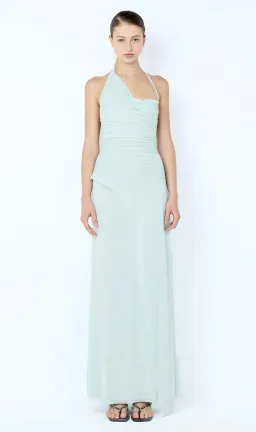 BRENNA PINTUCK MAXI DRESS | SPEARMINT - SIZE 10 for rent on The Volte - image 1