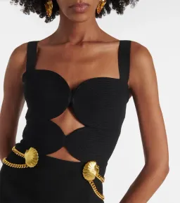 New REBECCA VALLANCE “Chelsea” Midi Dress – Size 8 AU – Black for rent on The Volte - image 7