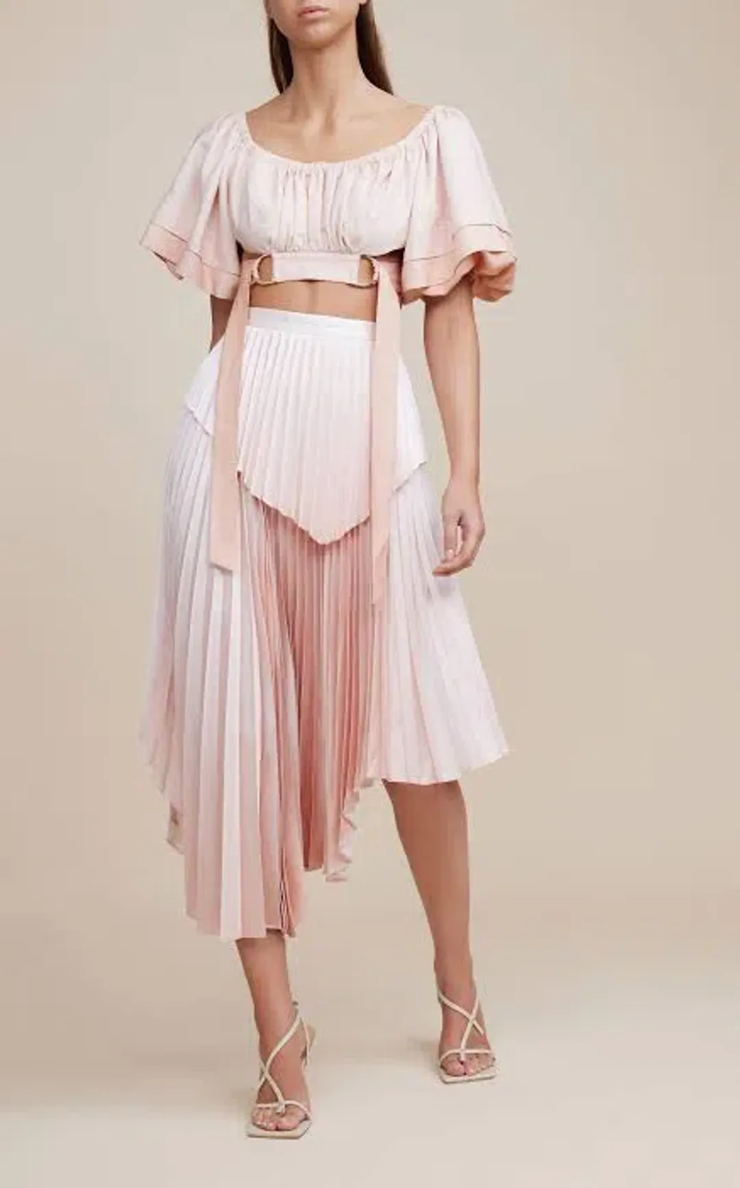 Acler Barnard Top Pink for rent on The Volte - main image