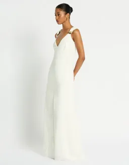 New Sass & Bide ATHENA DRESS Size 8 in Ivory White - Formal Gown for rent on The Volte - image 2