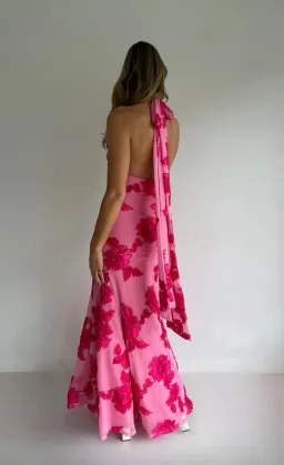 NEW ROMANTICS – BECCA MAXI DRESS – ROSA FLEUR- SIZE 10 for rent on The Volte - image 5