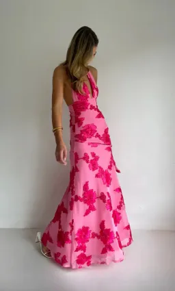 NEW ROMANTICS – BECCA MAXI DRESS – ROSA FLEUR- SIZE 10 for rent on The Volte - image 3