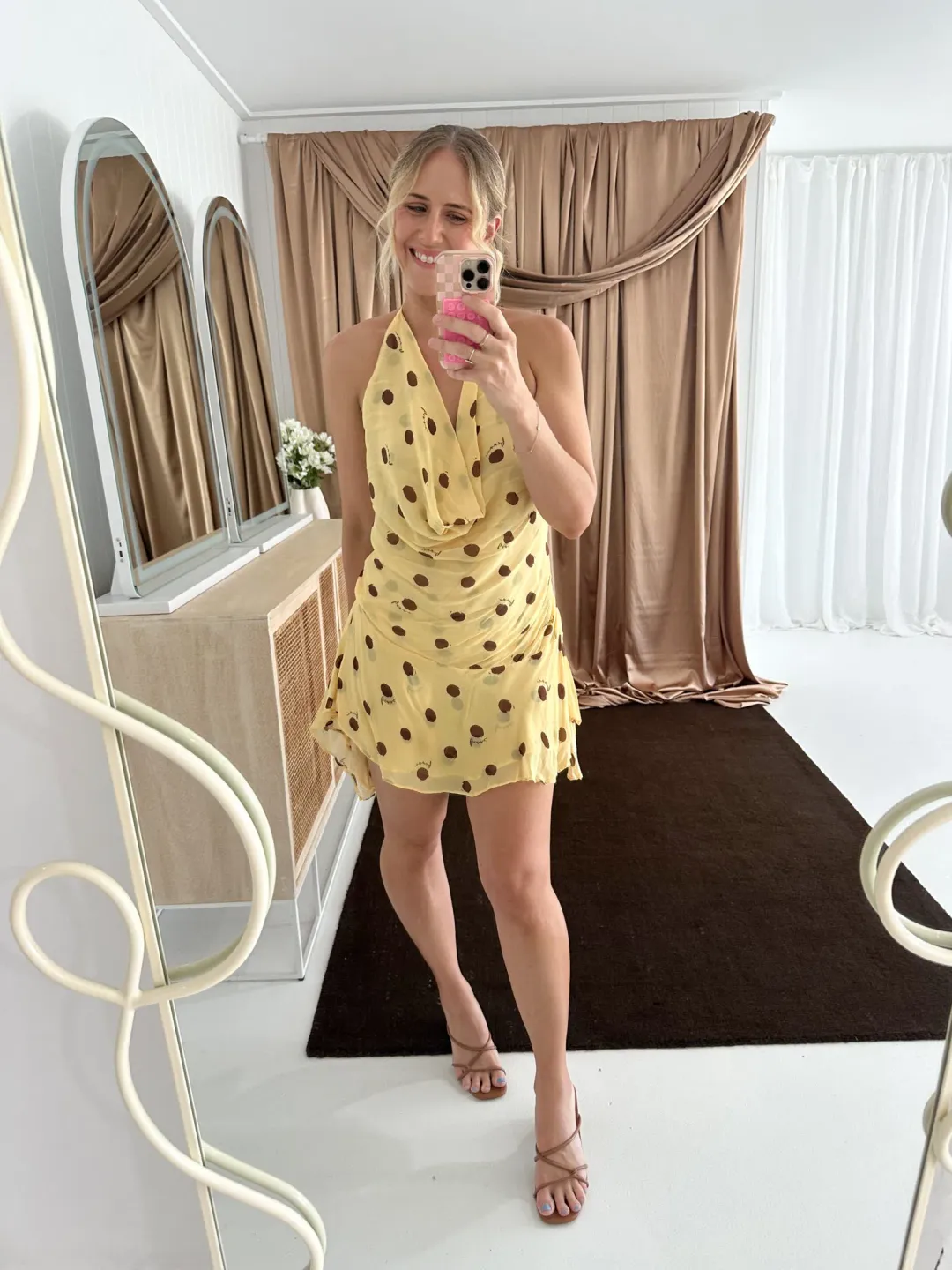 Benni Dress- Harlow Dress- Butter Spot- Size 12 for rent on The Volte - main image