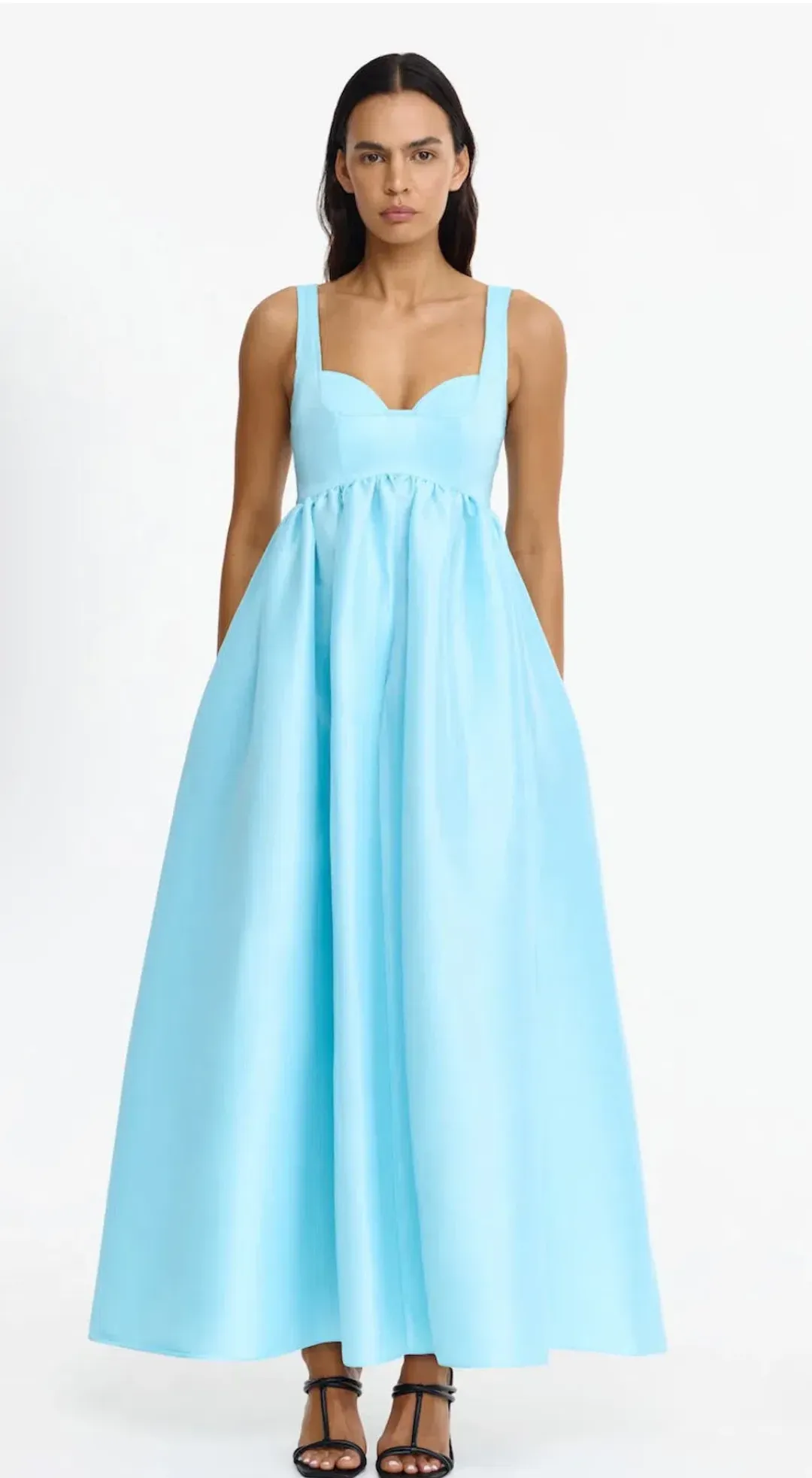 Acler- Redin Maxi Dress- Deep Sky Blue- Size 14 for rent on The Volte - main image