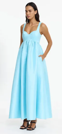 Acler- Redin Maxi Dress- Deep Sky Blue- Size 14 for rent on The Volte - image 3