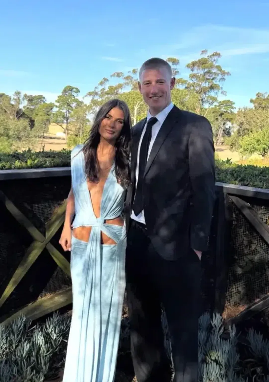 Arcina Ori Jade Dress Blue Size Small for rent on The Volte - main image