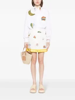 ALEMAIS Clam Patch Shirt and Blue Marlin Mini Skirt 8 AU & 10 AU for rent on The Volte - image 2