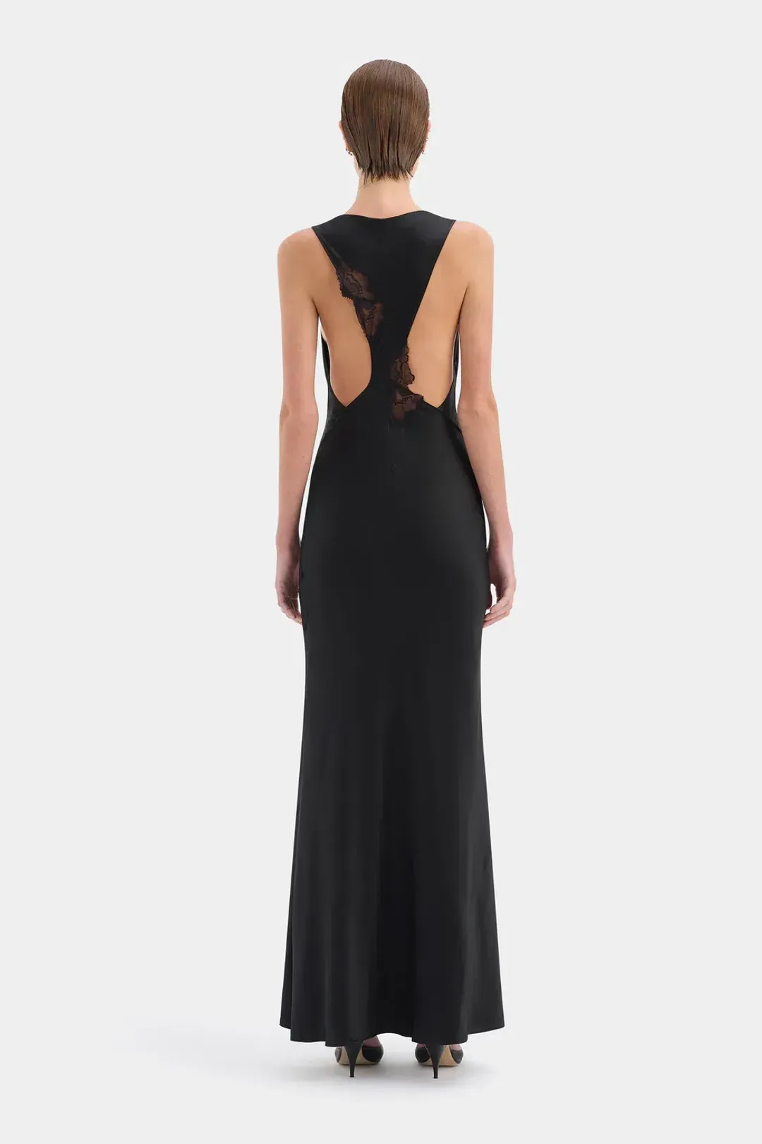 Sir the Label Montparnasse Gown Black Size 4 for rent on The Volte - main image
