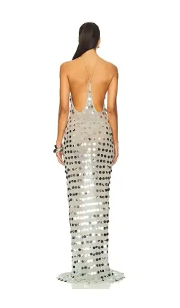 Misha Mirror Bead Dress for rent on The Volte - image 4