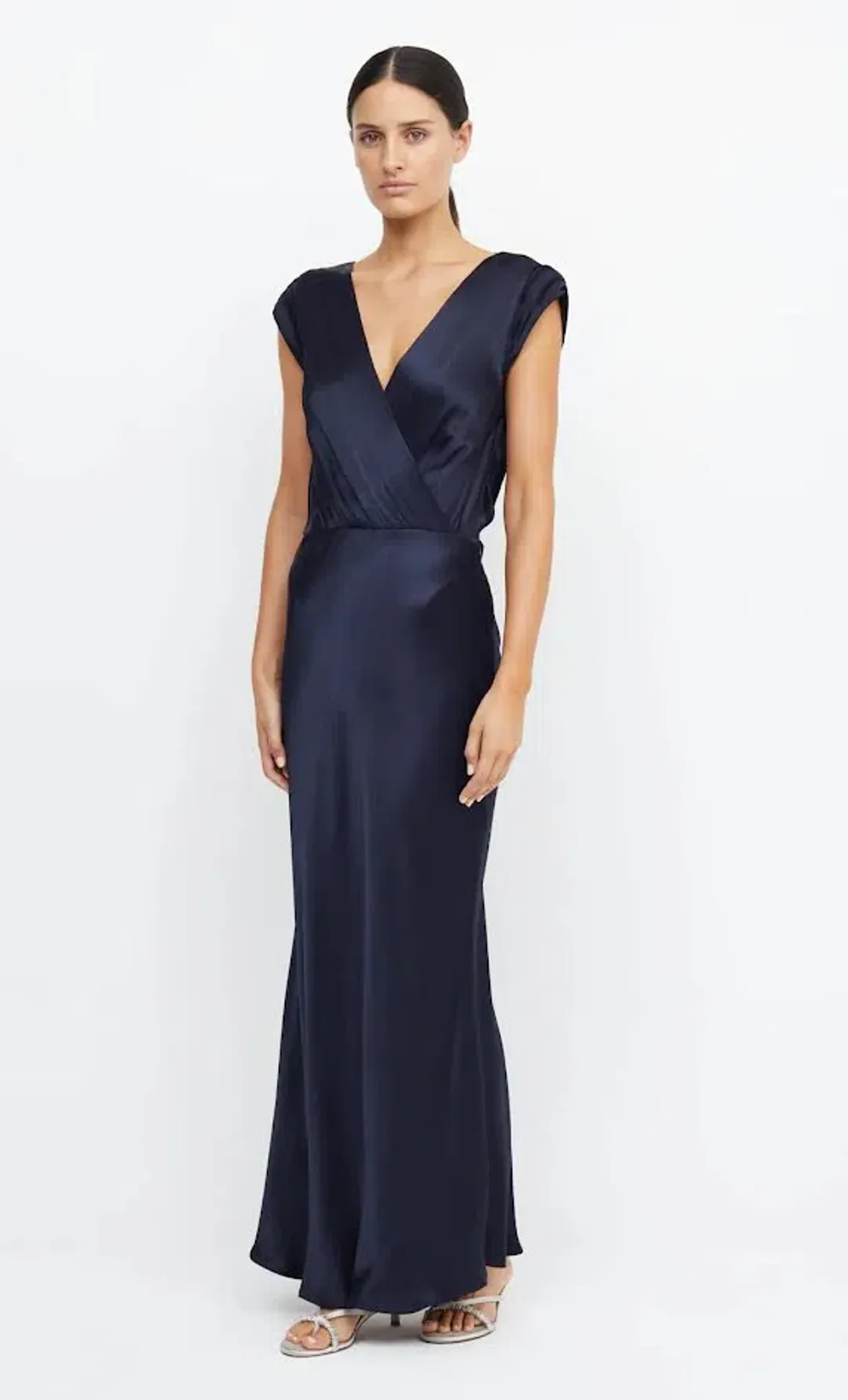 BEC + BRIDGE Moon Dance Maxi Dress – Ink Navy – Size 12 for rent on The Volte - main image