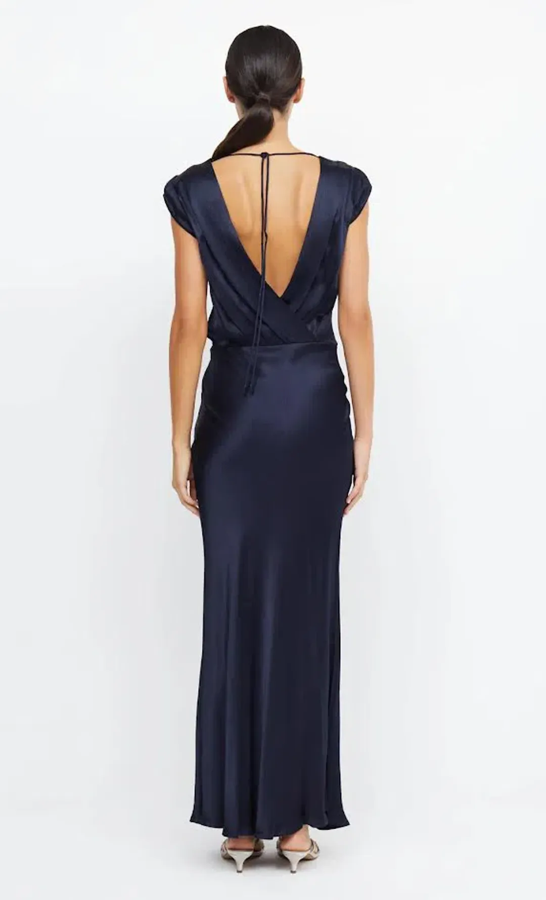 BEC + BRIDGE Moon Dance Maxi Dress – Ink Navy – Size 12 for rent on The Volte - main image