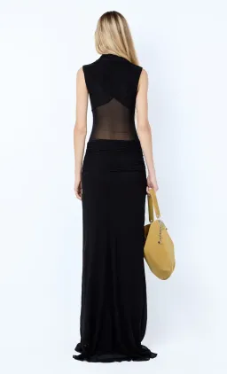 Bec & Bridge CASSIS KNOT MAXI DRESS Black Size 10 for rent on The Volte - image 2