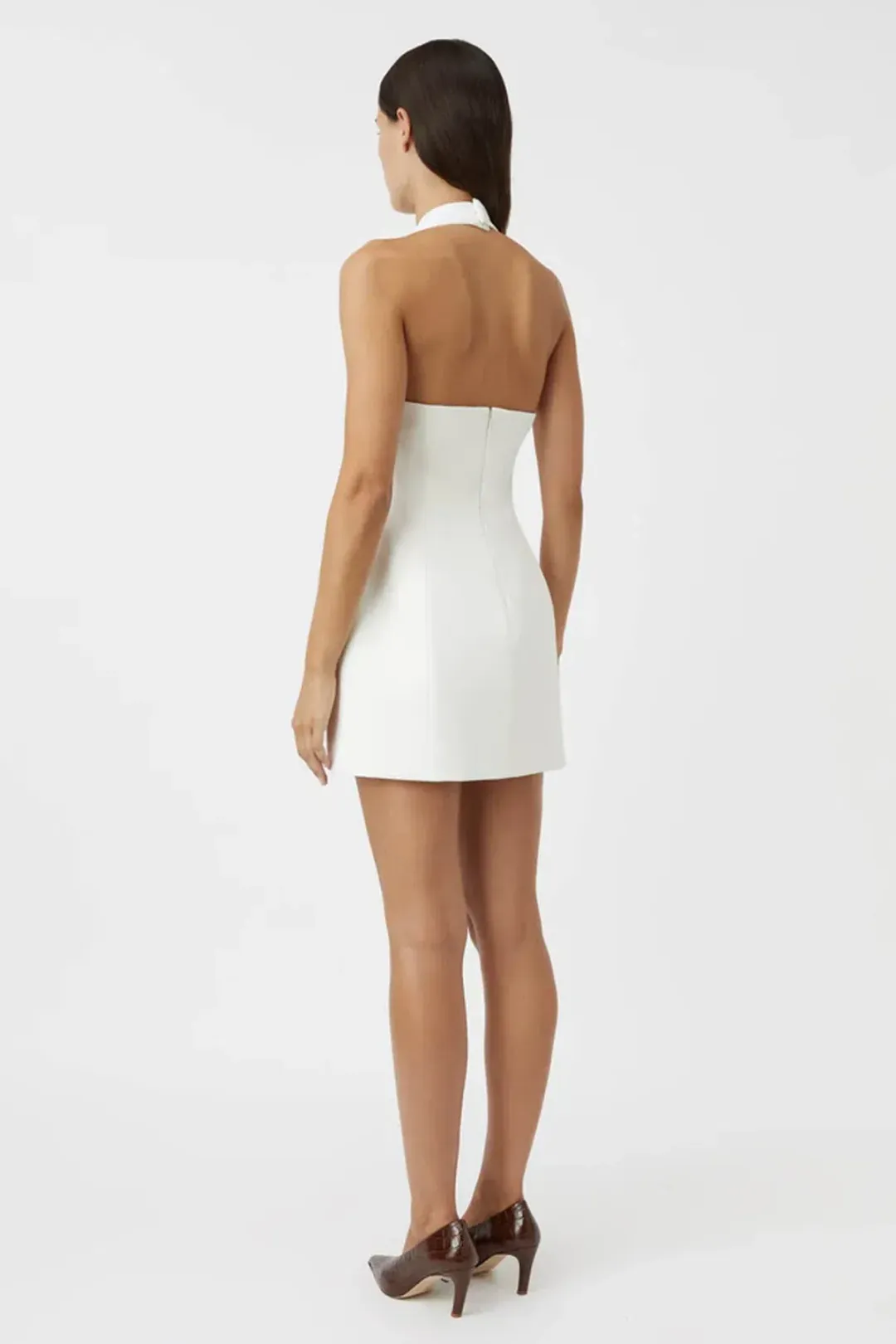 Camilla and Marc Petra Mini in White Size 8  for rent on The Volte - main image