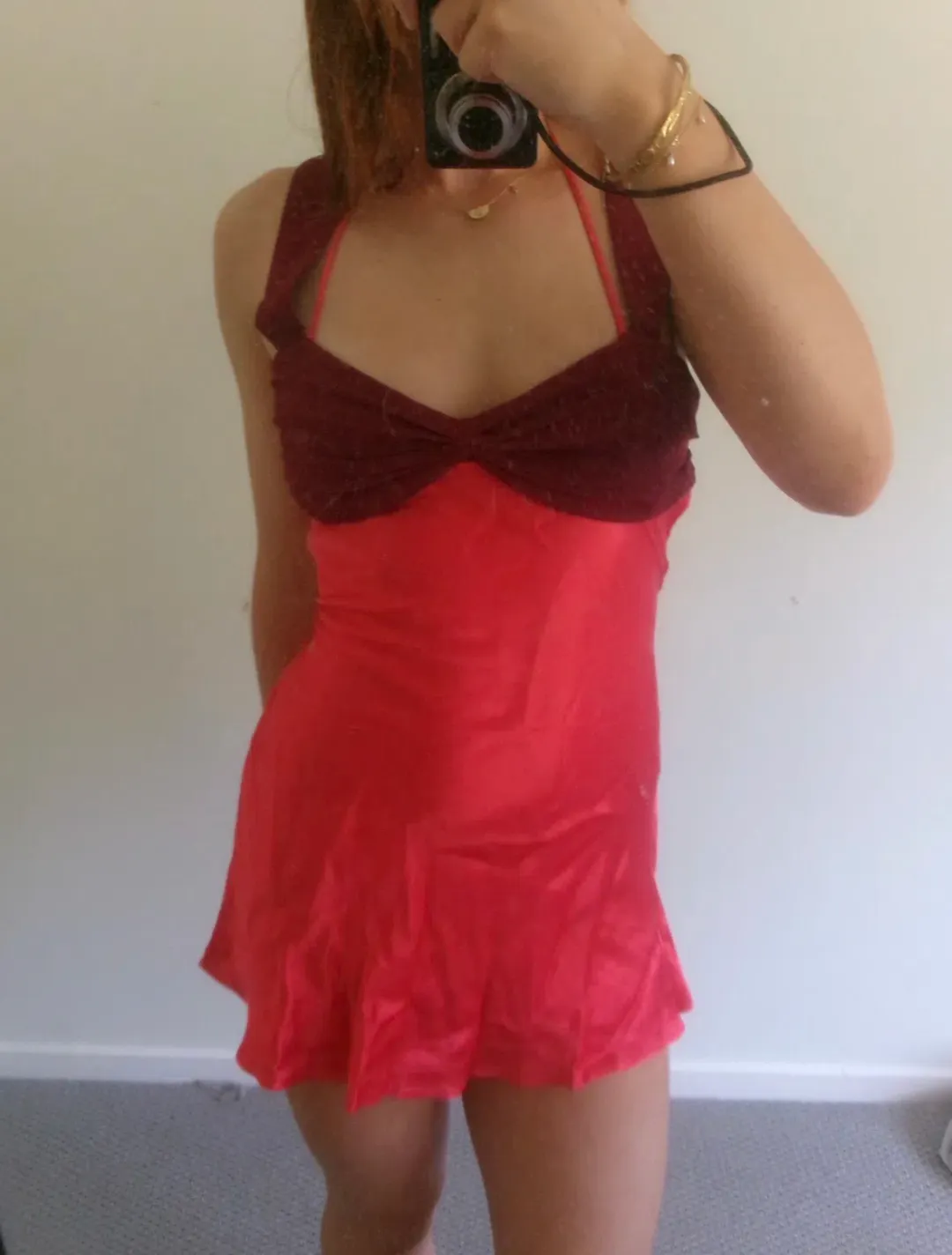 I am Delilah Ariel Mini Dress Rose for rent on The Volte - main image