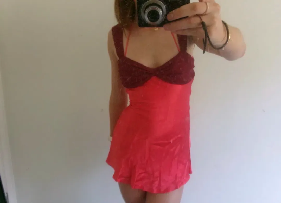 I am Delilah Ariel Mini Dress Rose for rent on The Volte - main image