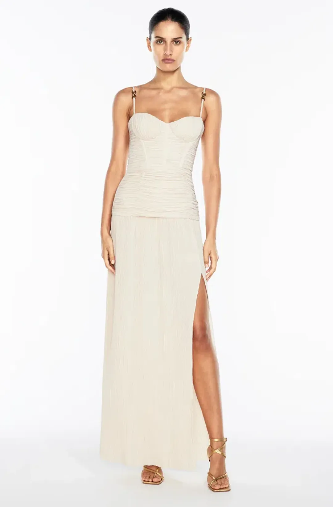 Manning Cartell Double Time Pleat Dress Size 10 for rent on The Volte - main image