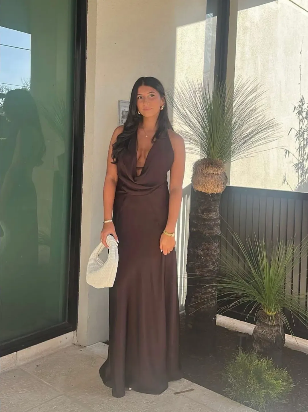 Manning Cartell Charmed Cowl Slip Dress 8 for rent on The Volte - main image