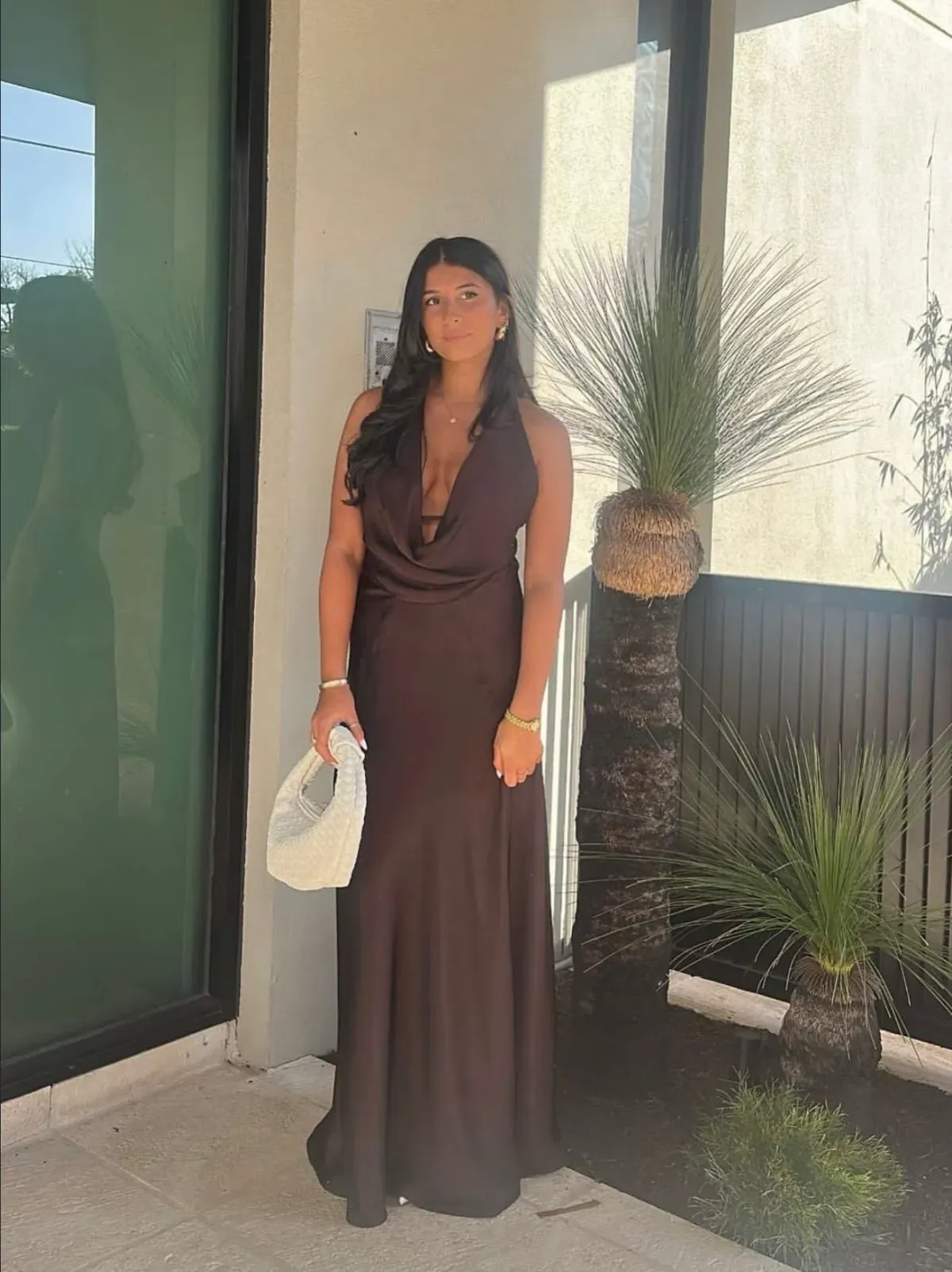 Manning Cartell Charmed Cowl Slip Dress 8 for rent on The Volte - main image