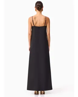 Elliatt Buttercup Embroidered Maxi Dress Black Size L for rent on The Volte - image 2