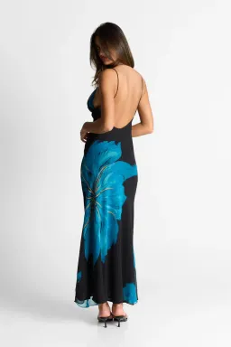 Sasha Therese Raya Maxi Dress Blue for rent on The Volte - image 8