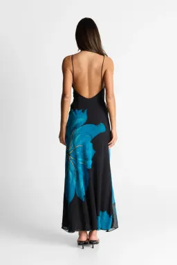Sasha Therese Raya Maxi Dress Blue for rent on The Volte - image 1