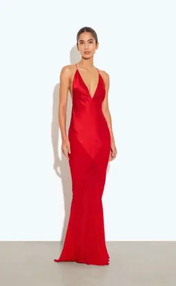 RAT & BOA - LOTUS SLIP DRESS RED for rent on The Volte - image 2