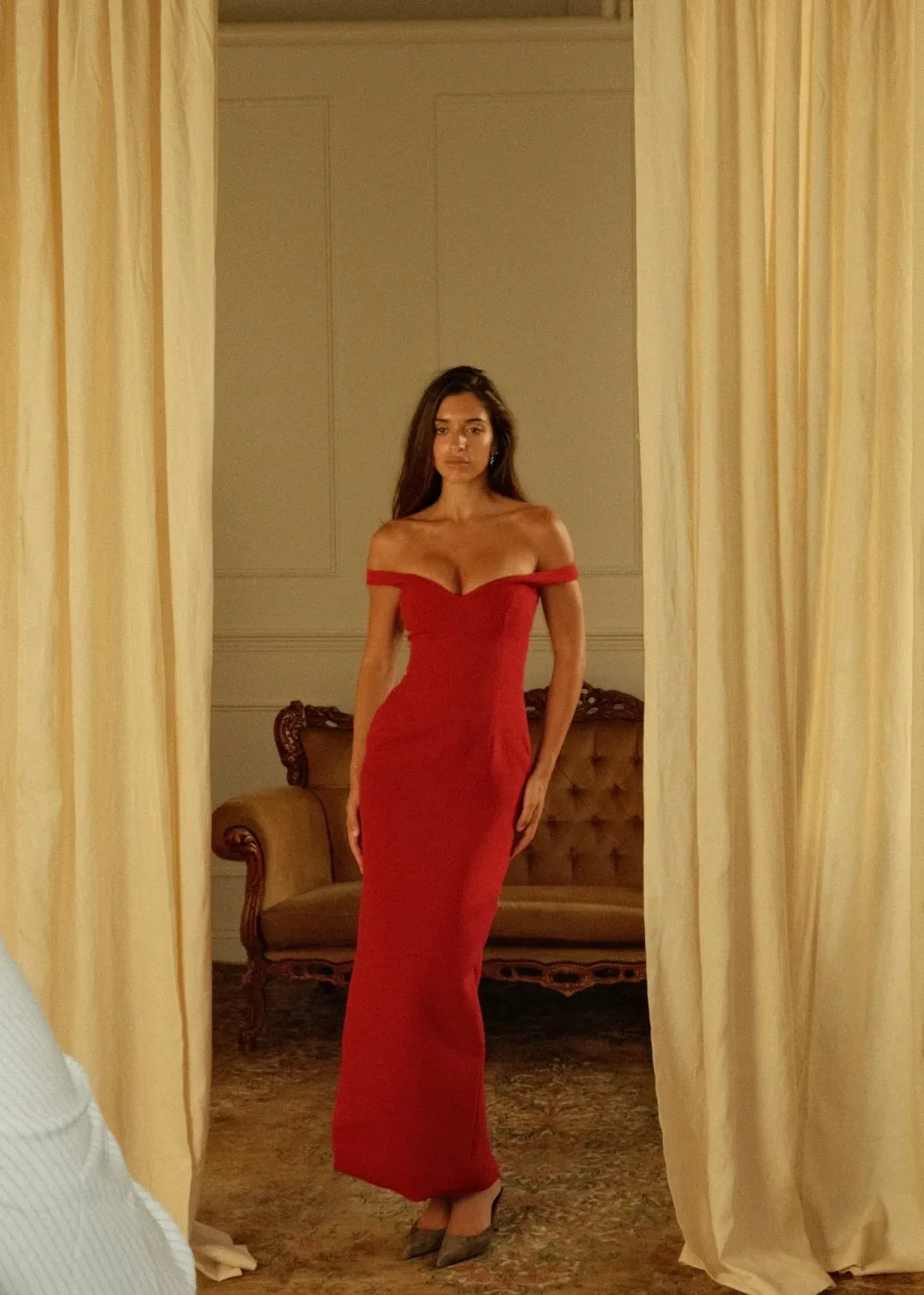 Arcina Ori Ellery Dress in Black Size M/ AU 10 for rent on The Volte - main image