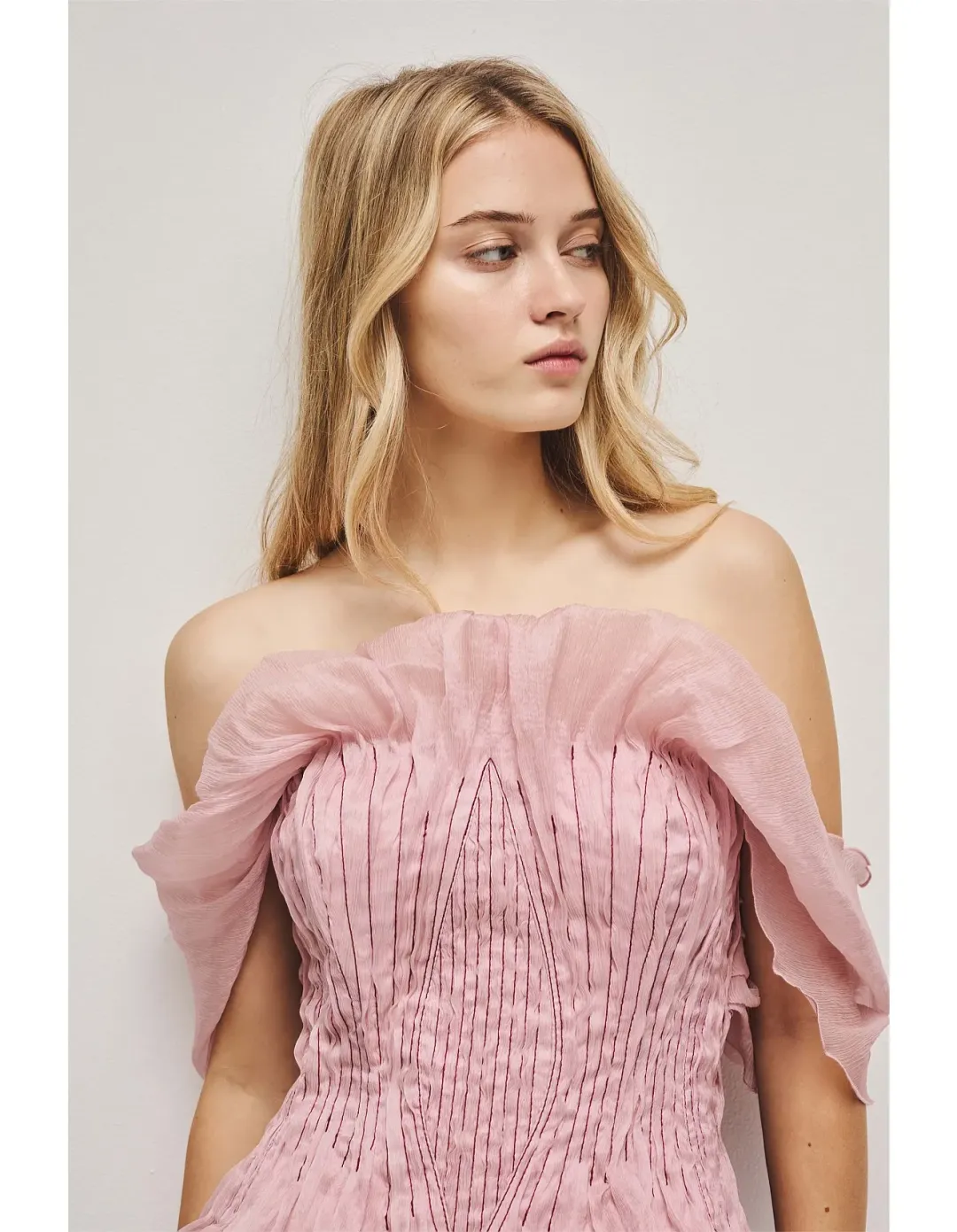 Aje Nisha Gown Pink Size 10 for rent on The Volte - main image